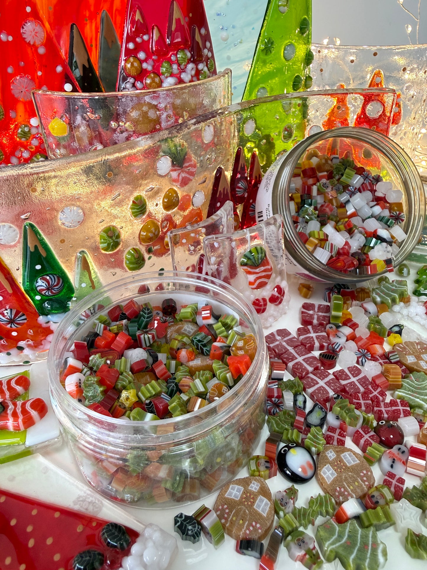 FESTIVE FAMILY Glass Workshops this Christmas  (6yrs + with paying adult)