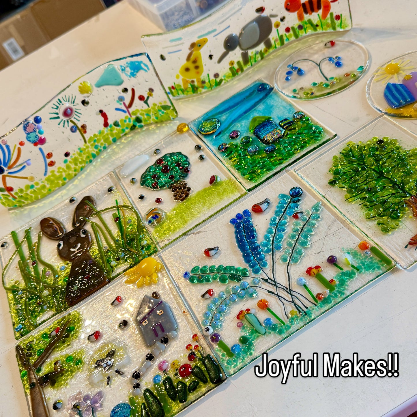 2026 CHILDREN and ADULTS 2026  TASTER WORKSHOPS (6yrs + with paying adult) Fused Decorative Glass Class