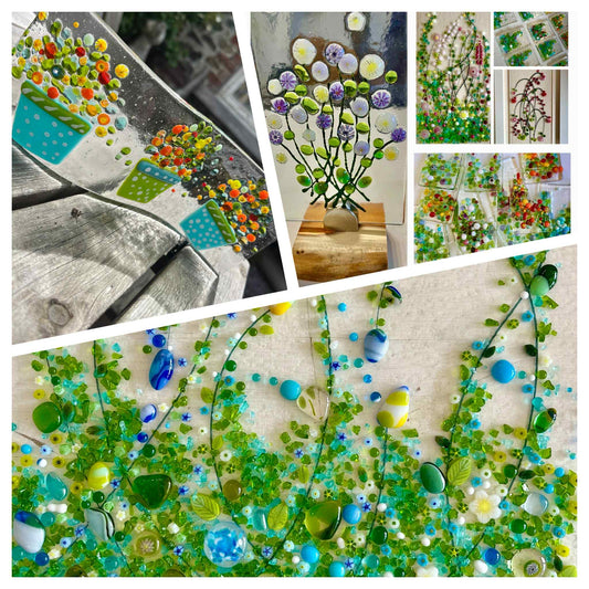 Full Day DECORATIVE/FUSED Glass Workshop