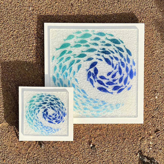 Plenty of Fish Whirlpool Wall Art