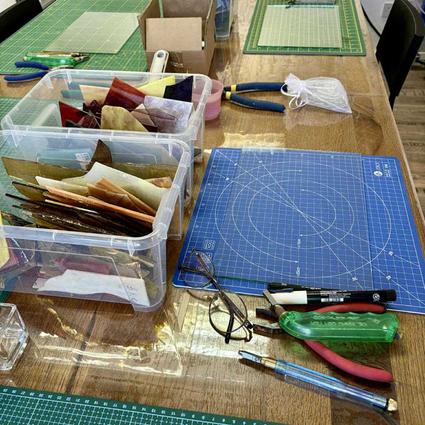 NEW 2026 Full Day Stained Glass Class SUNDAYS 10am - 4pm