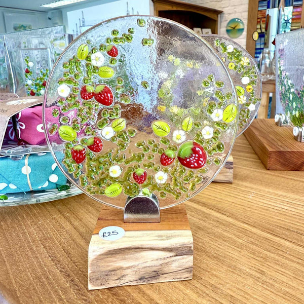 CHILDREN and ADULTS HALF TERM WORKSHOP (8yrs + with paying adult) Fused Decorative Glass Class
