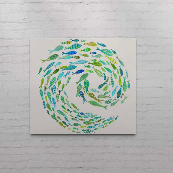 Plenty of Fish Whirlpool signed print