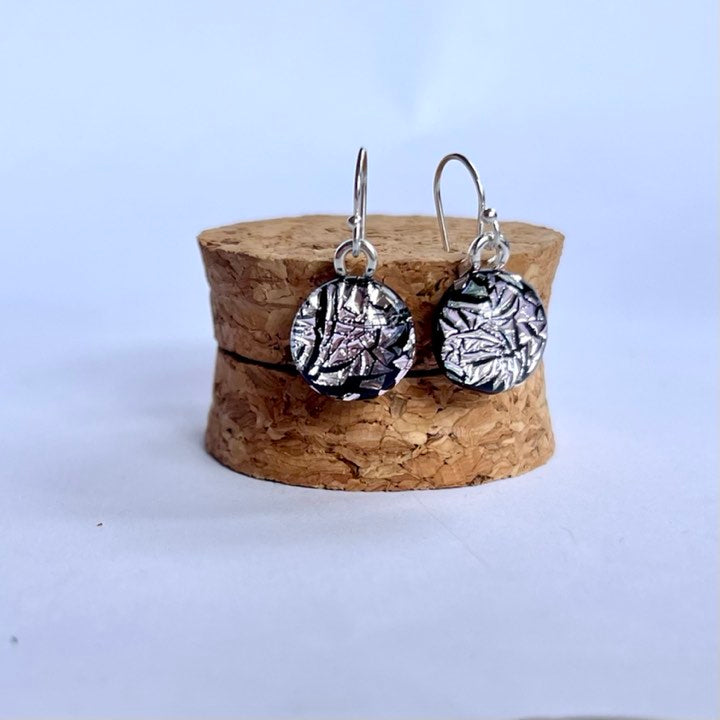 Fused Glass Dichroic Drops