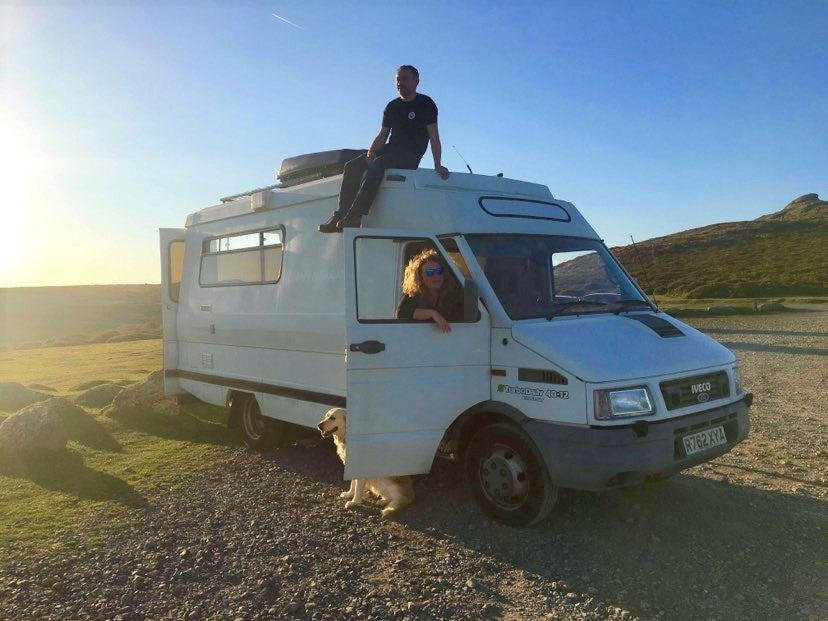 Ambulance camper van conversion Berserks Glass