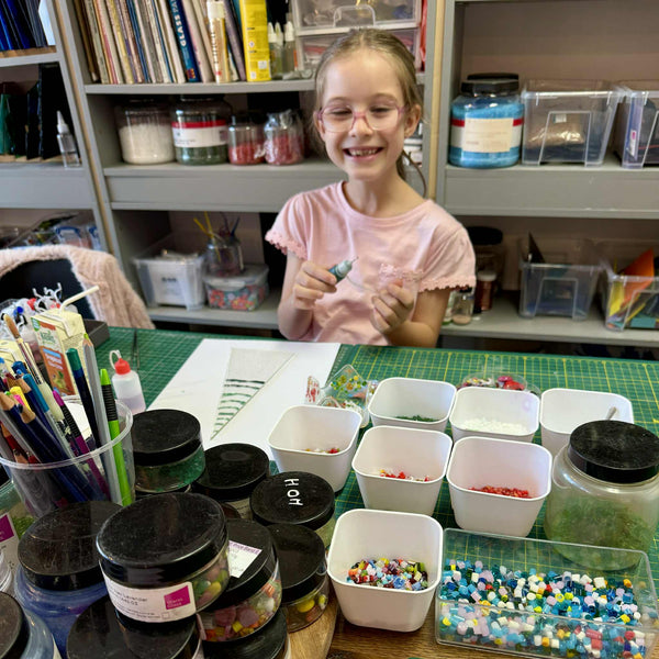CHILDREN and ADULTS FEBRUARY 2026 HALF TERM WORKSHOP (8yrs + with paying adult) Fused Decorative Glass Class