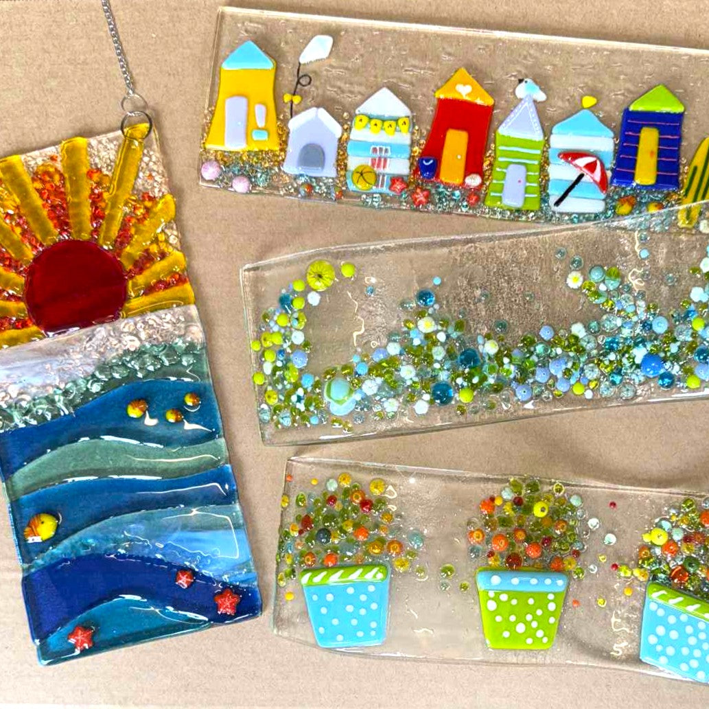 2026 NEW Full Day DECORATIVE/FUSED Glass Class SUNDAYS 10am - 4pm