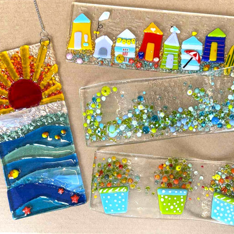 2026 NEW Full Day DECORATIVE/FUSED Glass Class SUNDAYS 10am - 4pm