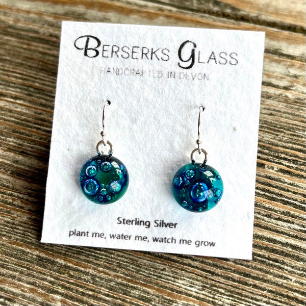 Fused Glass Bubble Drops