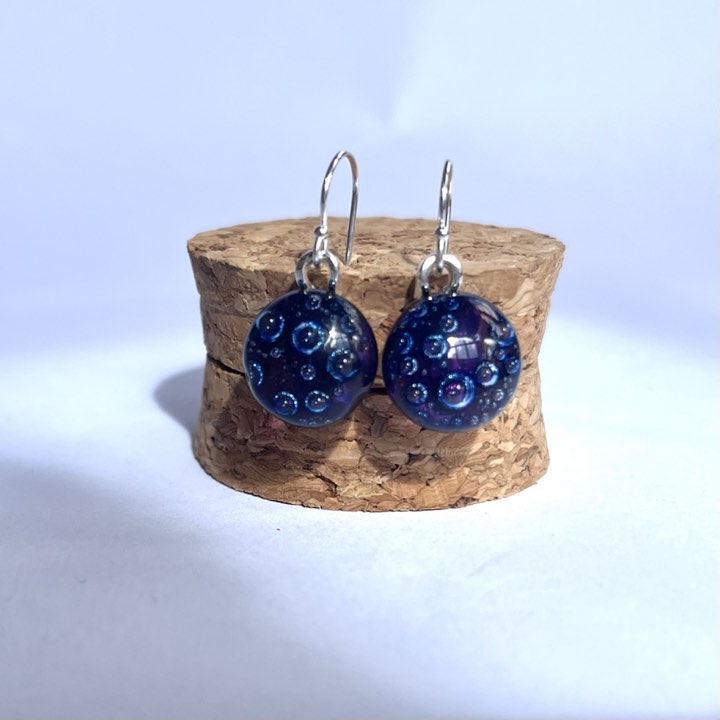 Fused Glass Bubble Drops