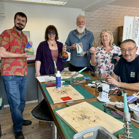 EASTER 2026 Stained Glass Half Day workshop!  ONE OFF GLASS EXPERIENCE