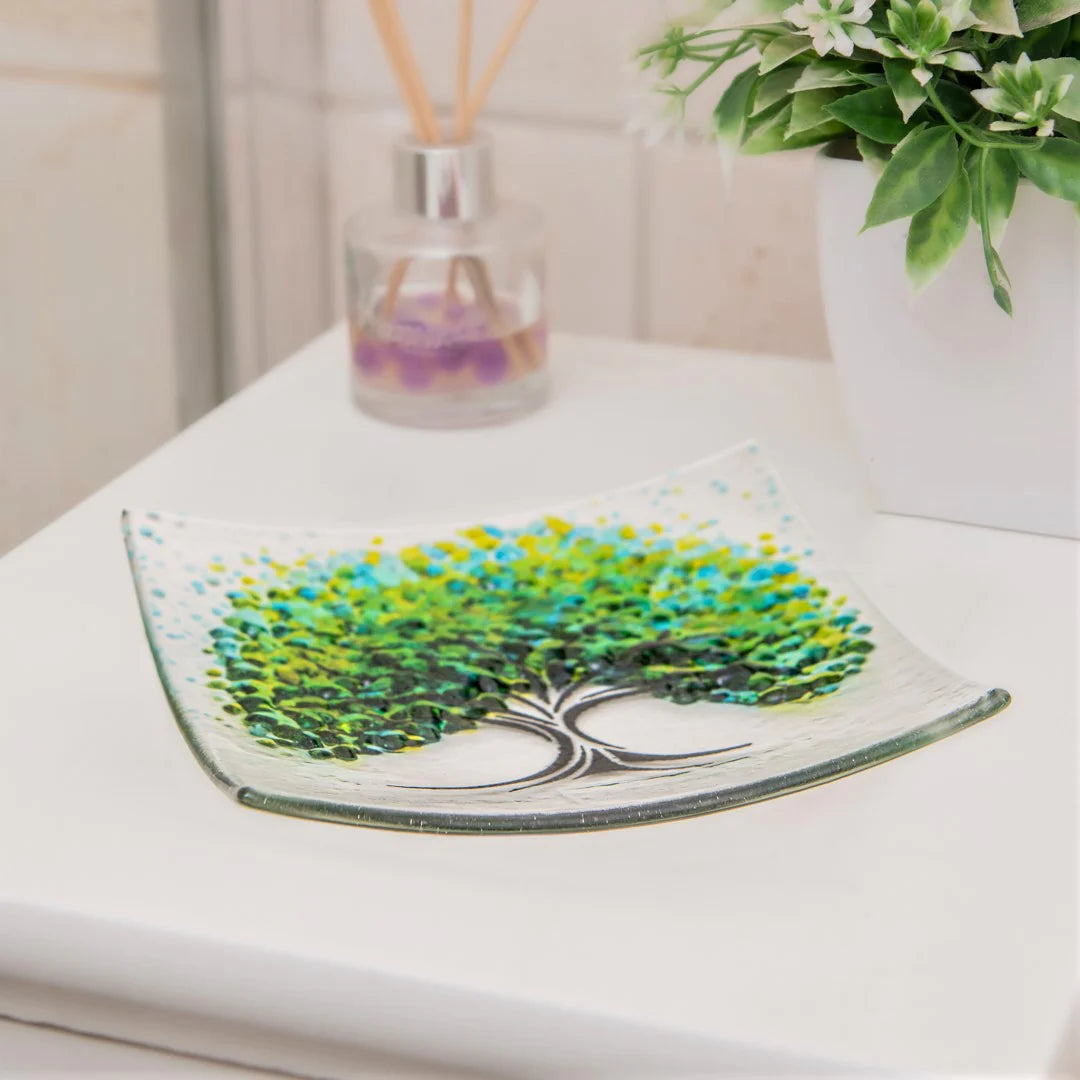 Les Bois 4 Seasons Square Trinket Dish