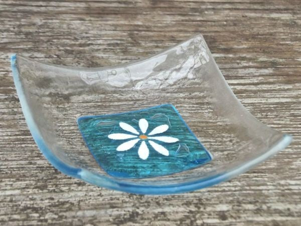 Daisy Ring Dish - Turquoise