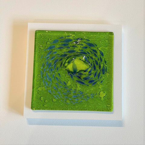 Green Whirlpool Art