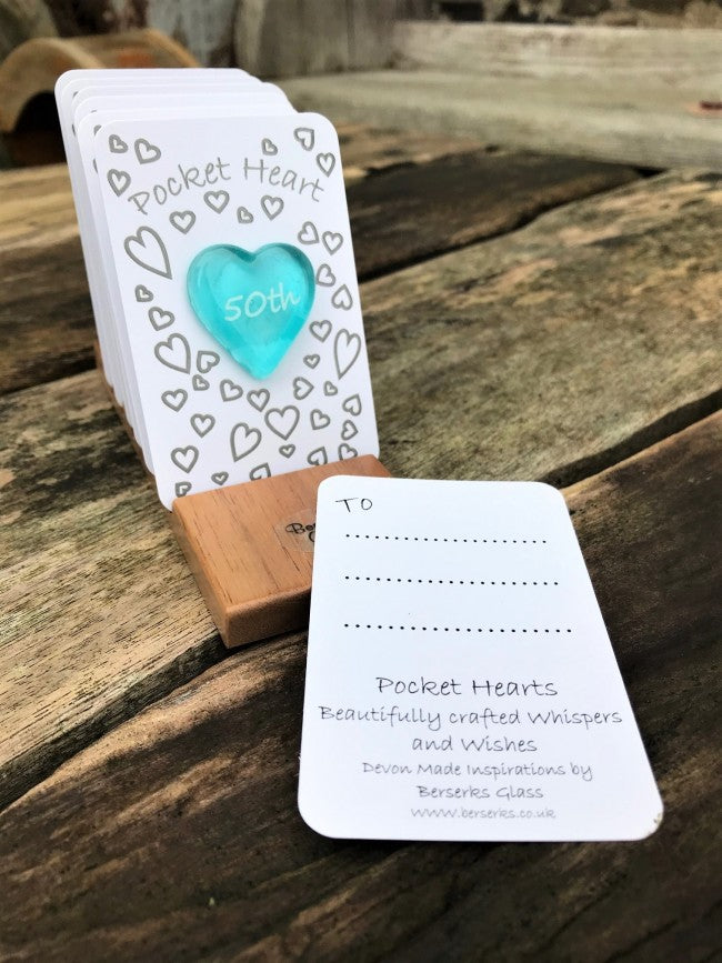 Occasions Pocket Heart - 50th