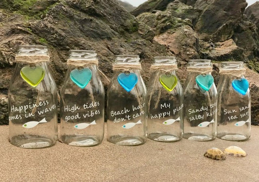 On the Beach Bud Vase