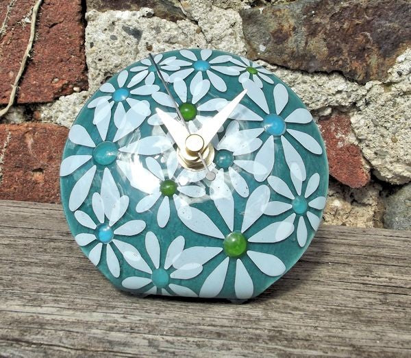 Daisy 'Q' Clock - Jade