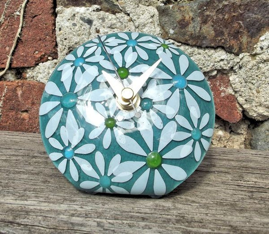 Daisy 'Q' Clock - Jade