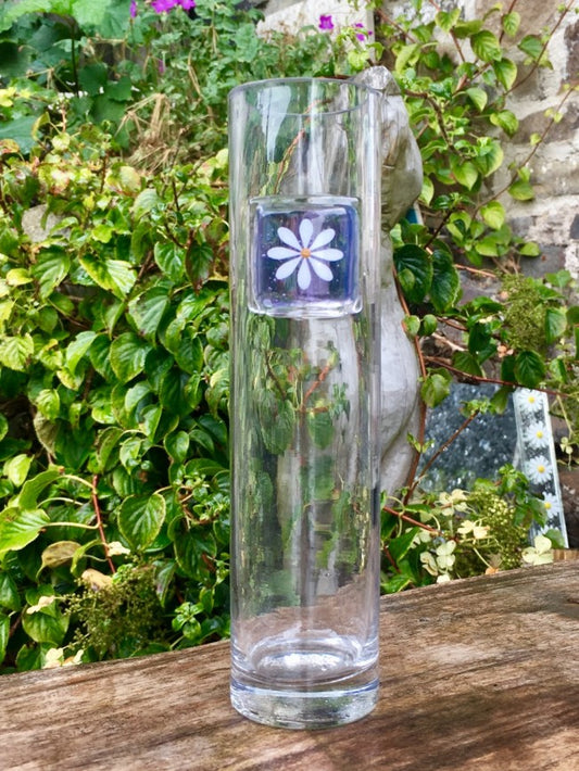 Daisy Tall Vase - Lavender