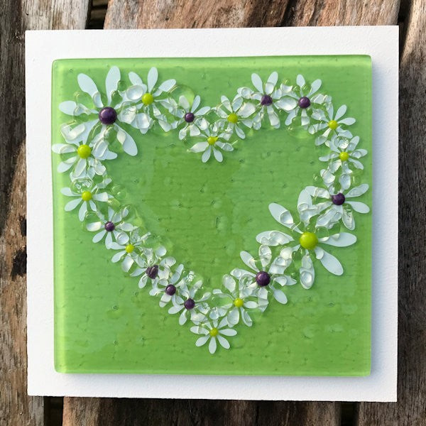 Daisy Wall Art Panel - Medium - Lime