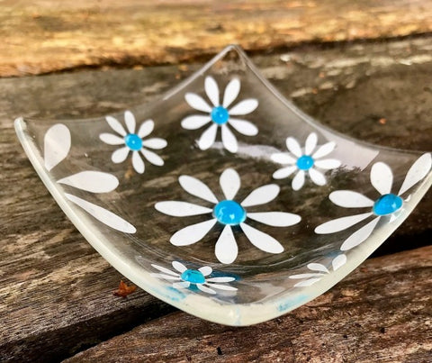 Simply Daisy Ring Dish - Turquoise