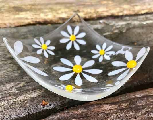 Simply Daisy Ring Dish - Yellow