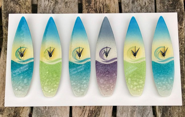 Beach Surf Clocks