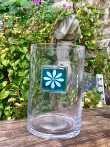 Daisy large Vase - Turquoise